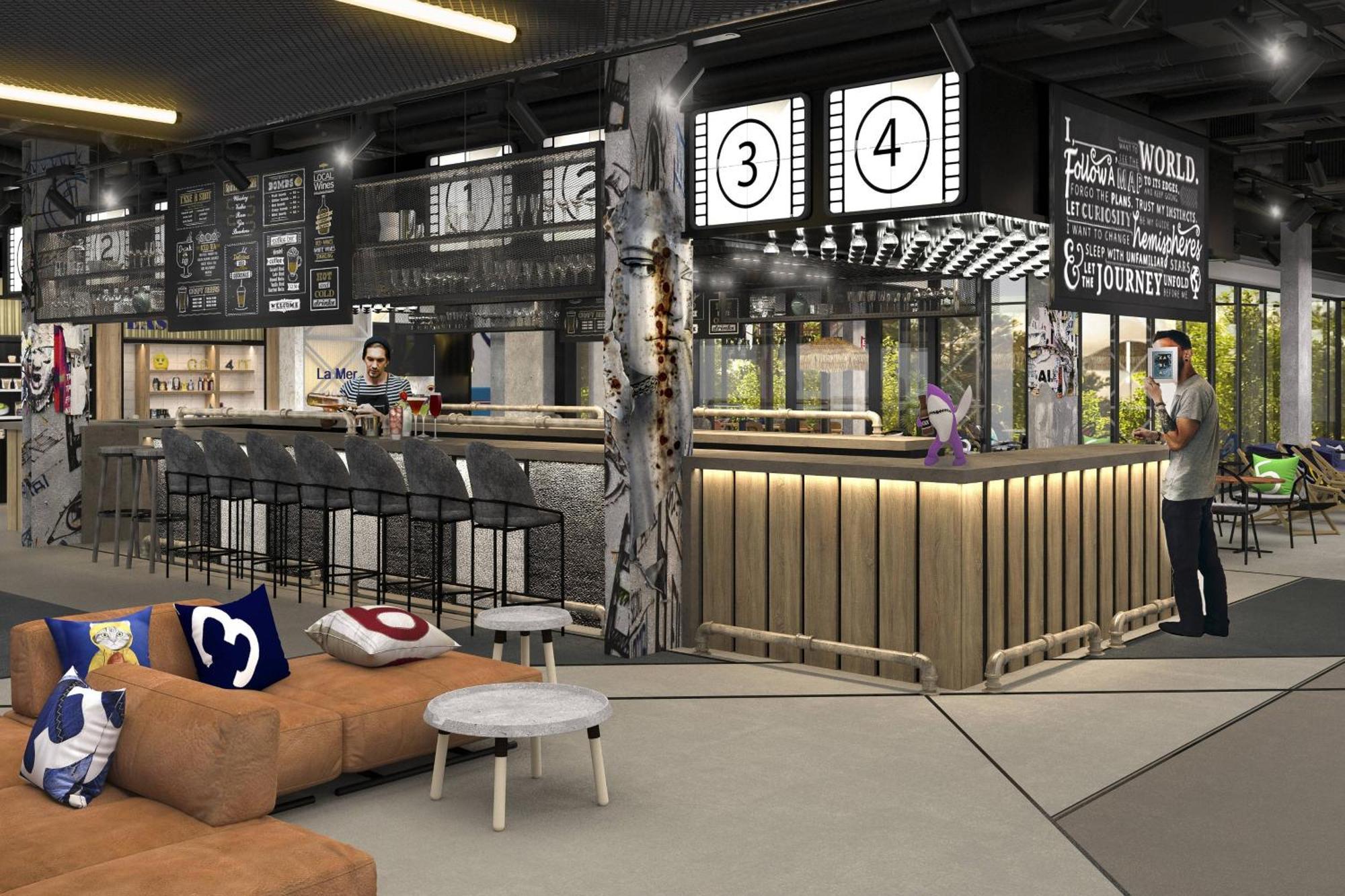 Moxy La Ciotat Hotel Bagian luar foto